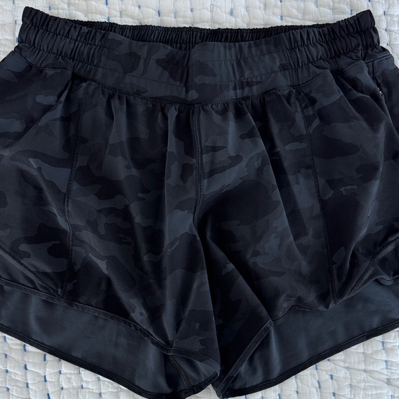 lululemon athletica Pants - lululemon athletica Black Camo Athletic Shorts